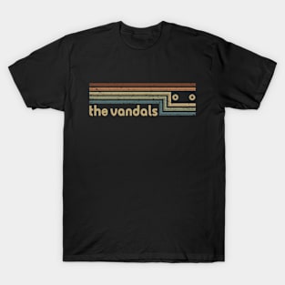 The Vandals Cassette Stripes T-Shirt